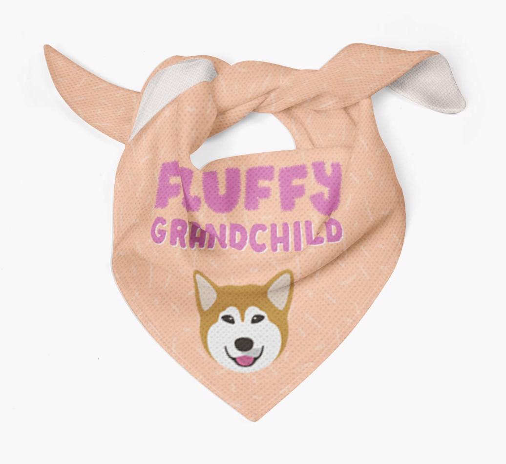'Fluffy Grandchild' Bandana for your {breedFullName}