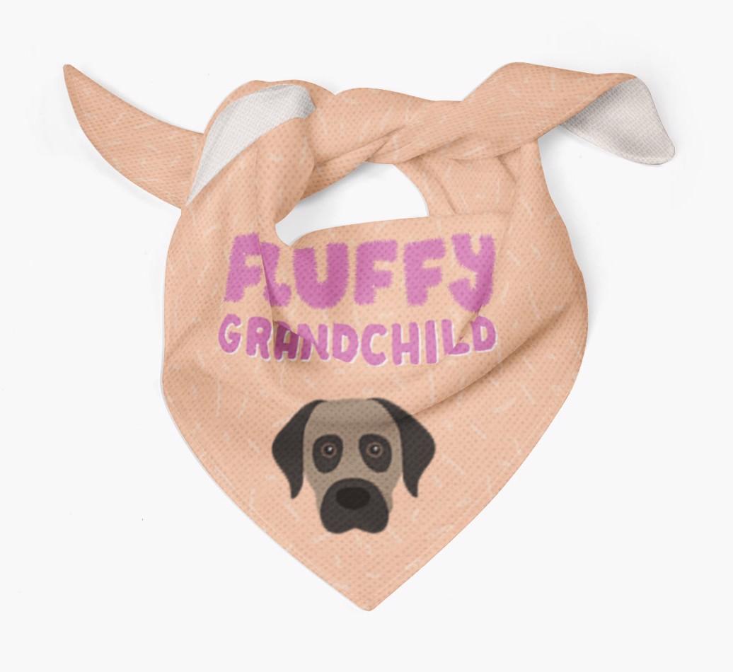 'Fluffy Grandchild' Bandana for your {breedFullName}