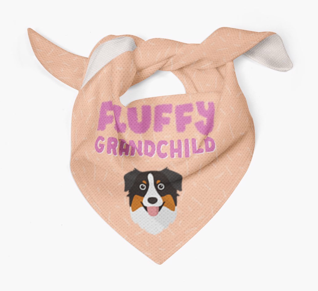 'Fluffy Grandchild' Bandana for your {breedFullName}