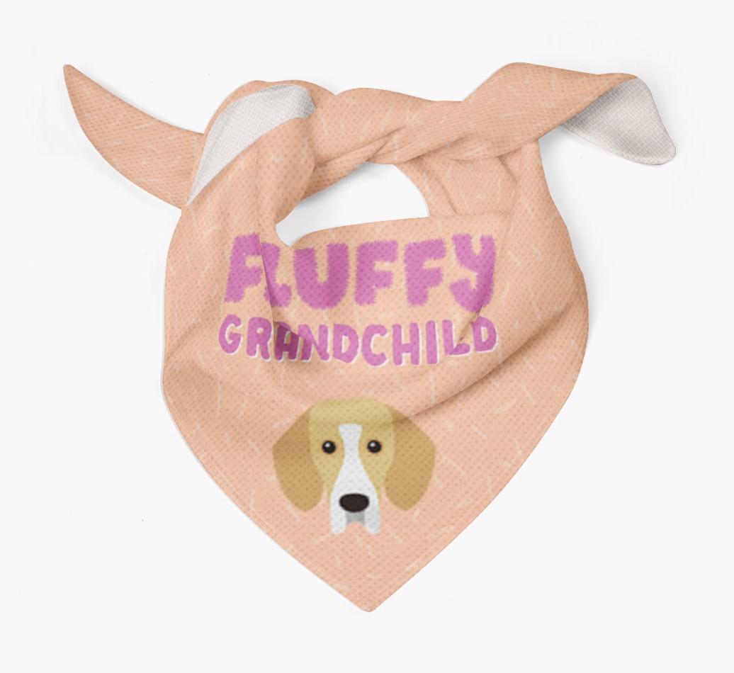 'Fluffy Grandchild' Bandana for your {breedFullName}
