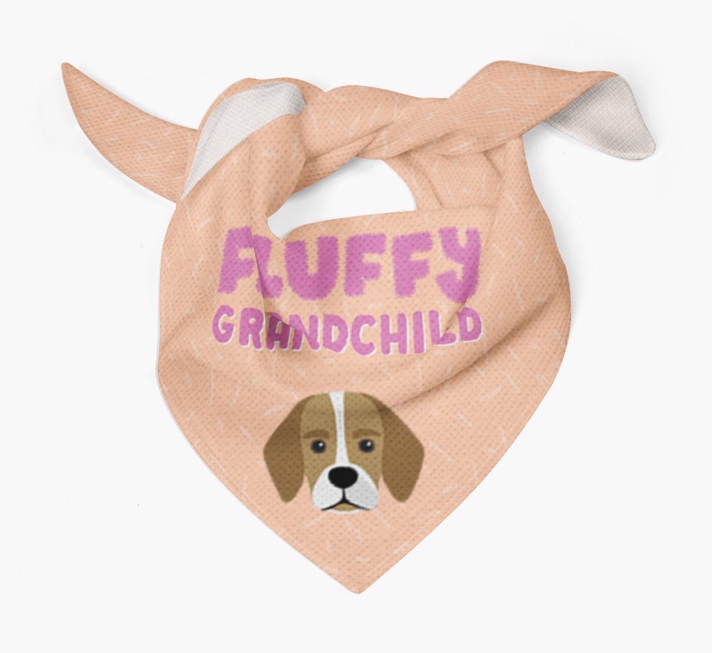 'Fluffy Grandchild' Bandana for your {breedFullName}