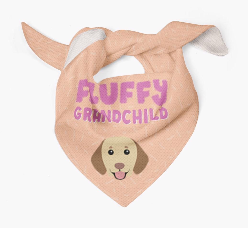 'Fluffy Grandchild' Bandana for your {breedFullName}