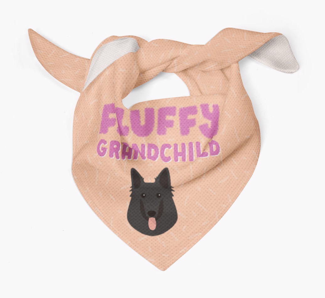 'Fluffy Grandchild' Bandana for your {breedFullName}