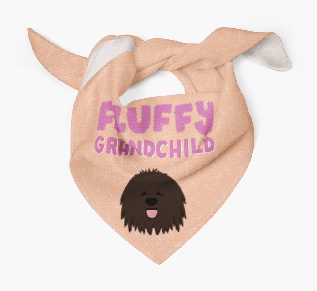 'Fluffy Grandchild' Bandana for your {breedFullName}