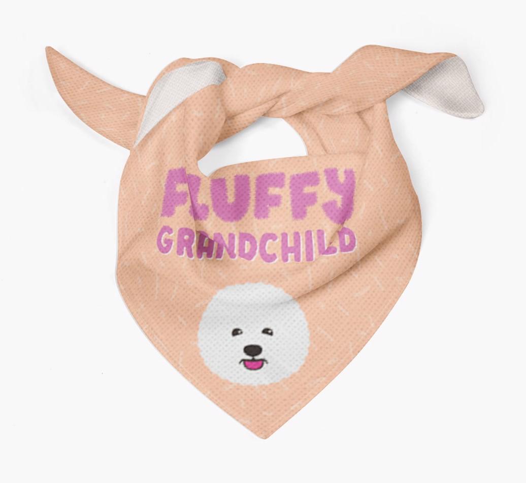 'Fluffy Grandchild' Bandana for your {breedFullName}