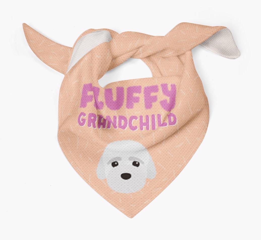 'Fluffy Grandchild' Bandana for your {breedFullName}