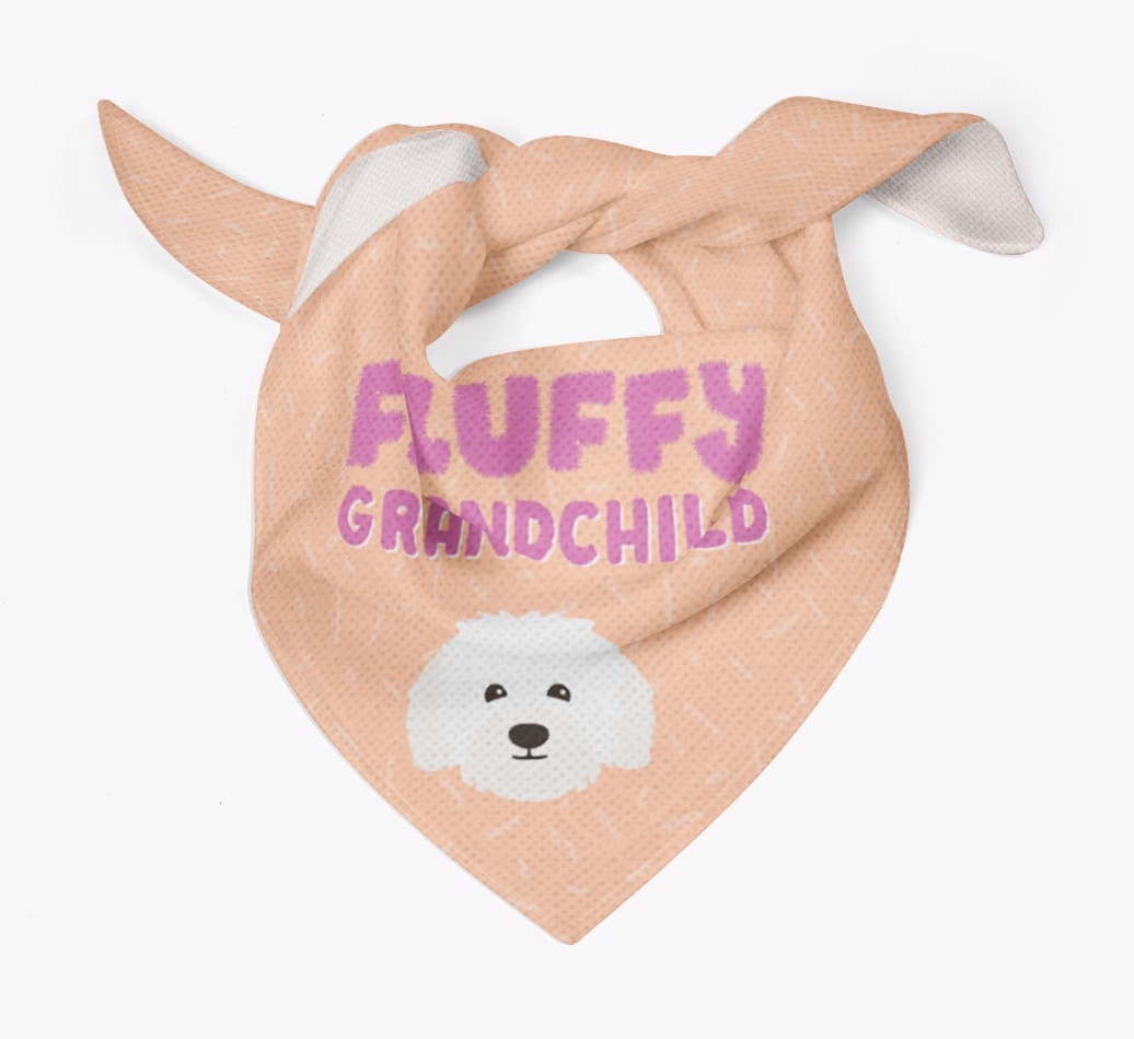 'Fluffy Grandchild' Bandana for your {breedFullName}