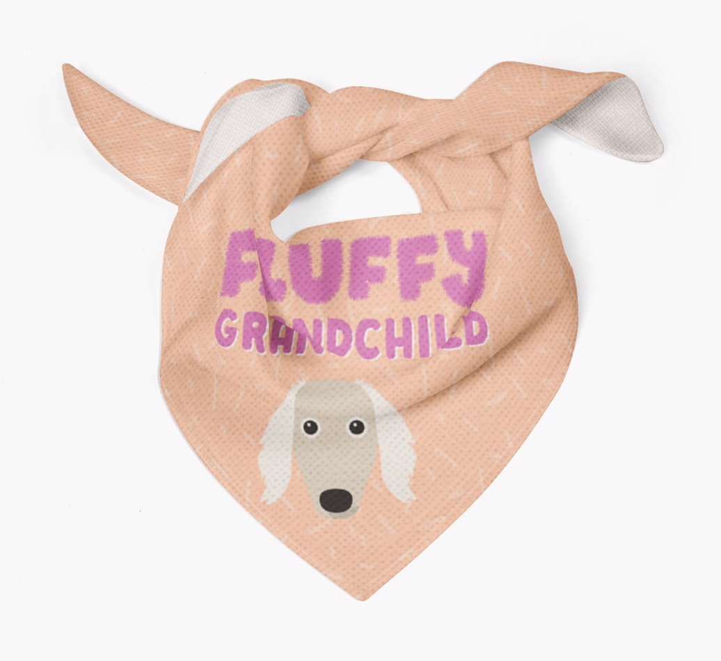 'Fluffy Grandchild' Bandana for your {breedFullName}