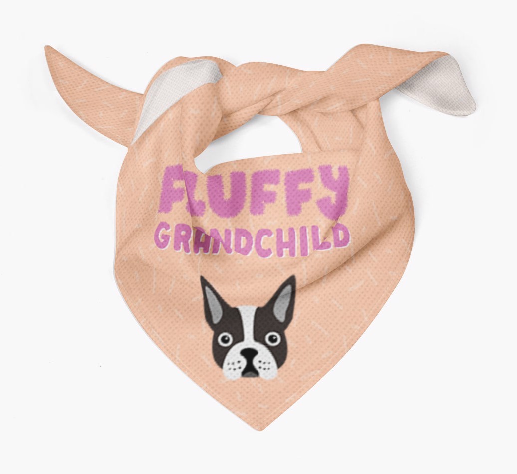 'Fluffy Grandchild' Bandana for your {breedFullName}