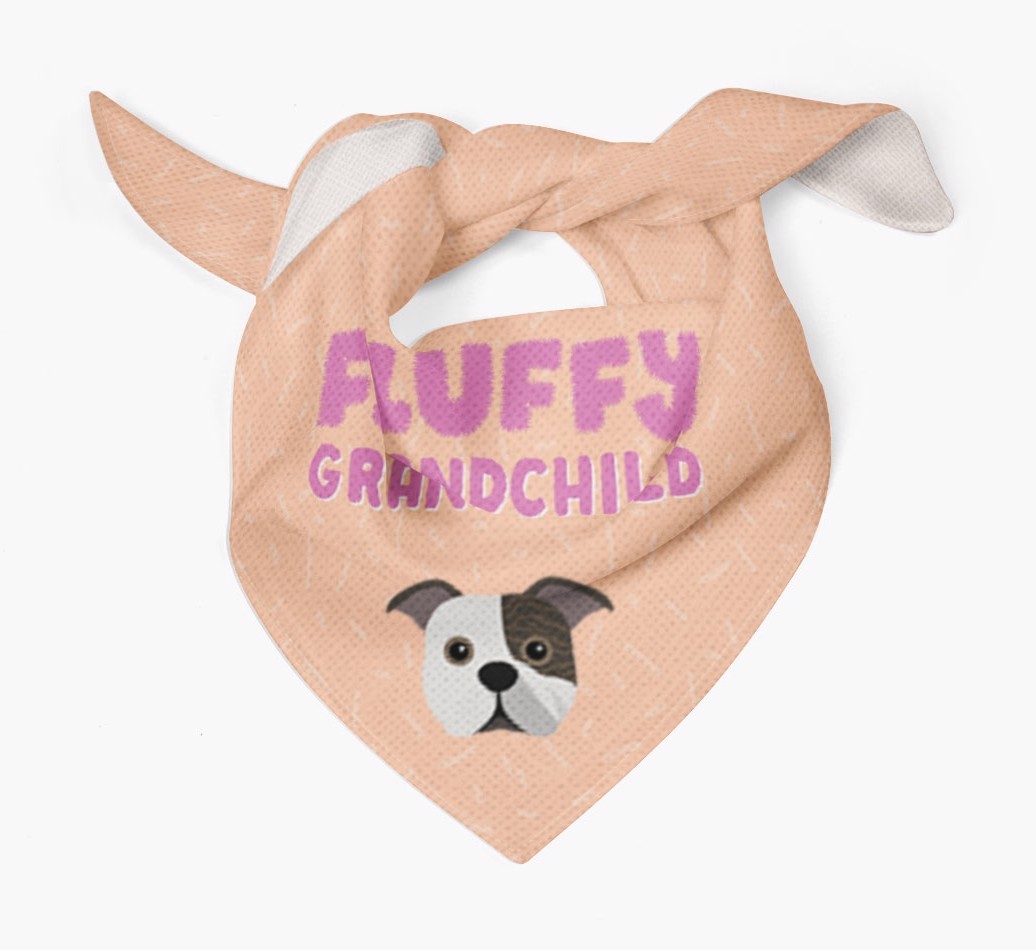 'Fluffy Grandchild' Bandana for your {breedFullName}