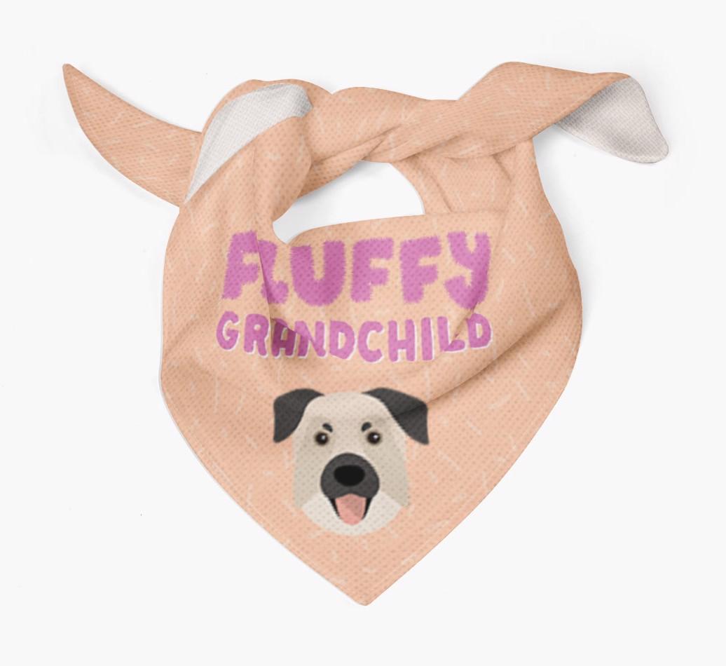 'Fluffy Grandchild' Bandana for your {breedFullName}
