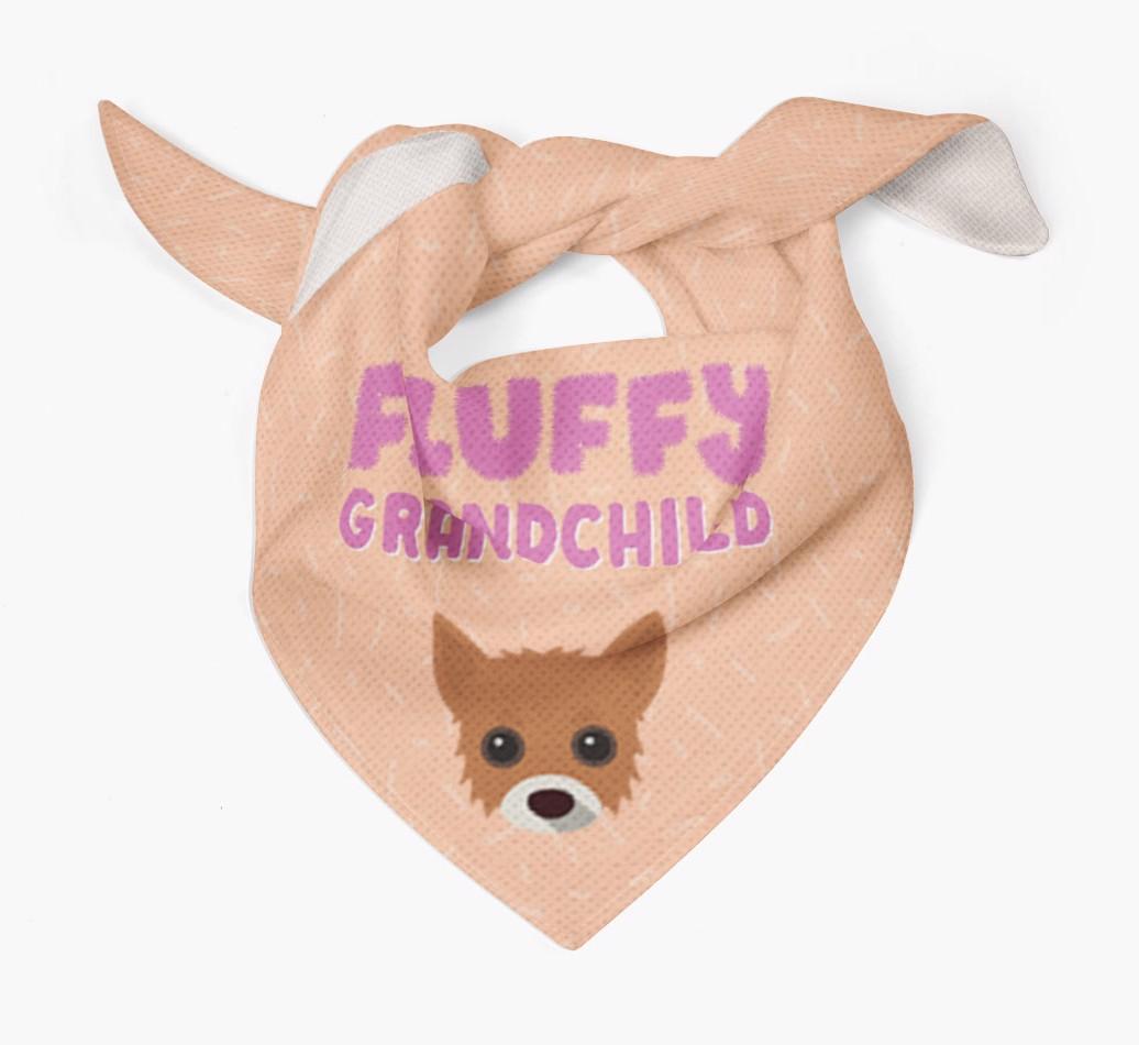 'Fluffy Grandchild' Bandana for your {breedFullName}