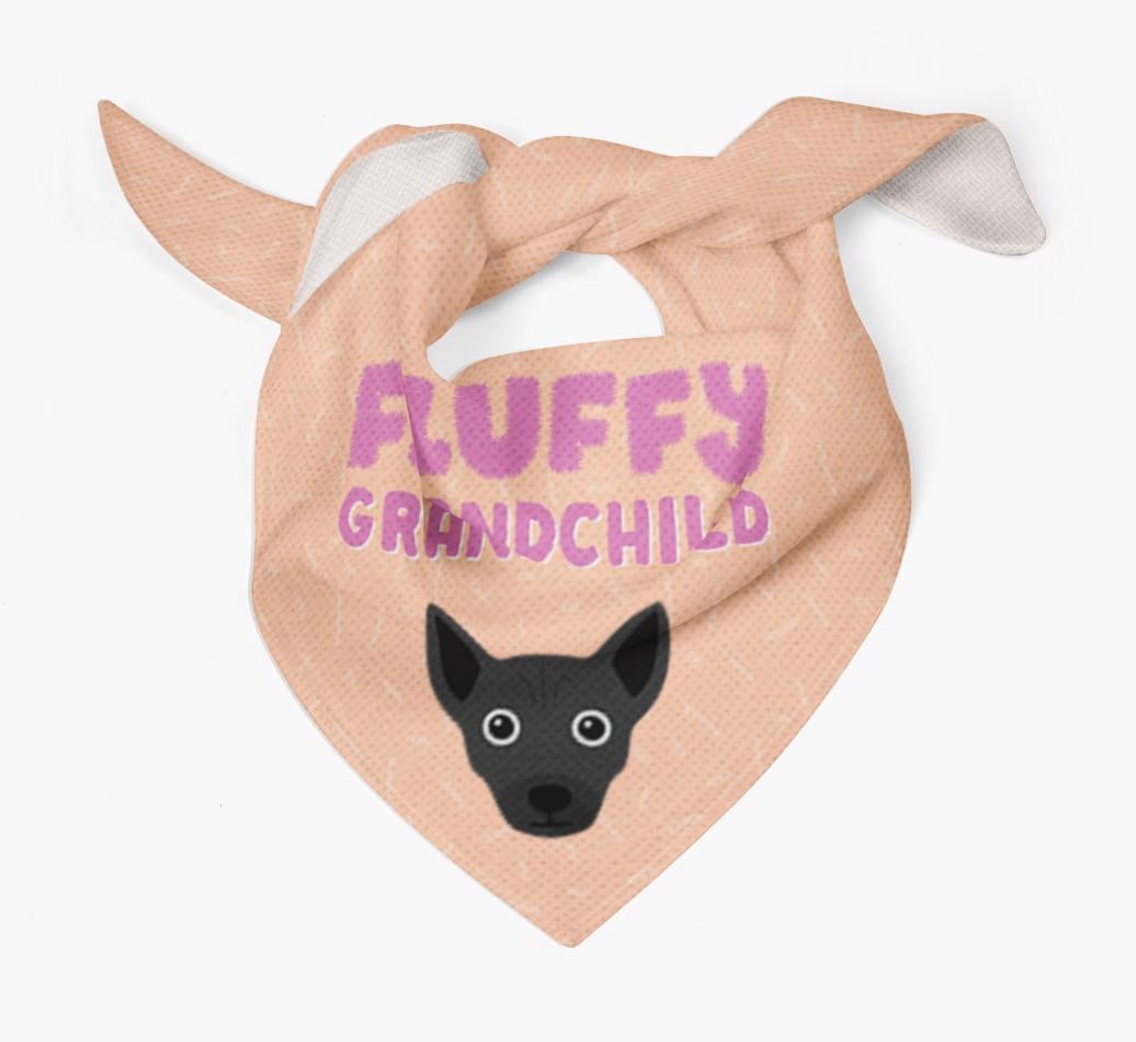 'Fluffy Grandchild' Bandana for your {breedFullName}