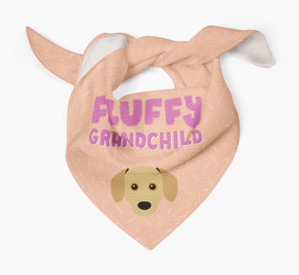 'Fluffy Grandchild' Bandana for your {breedFullName}