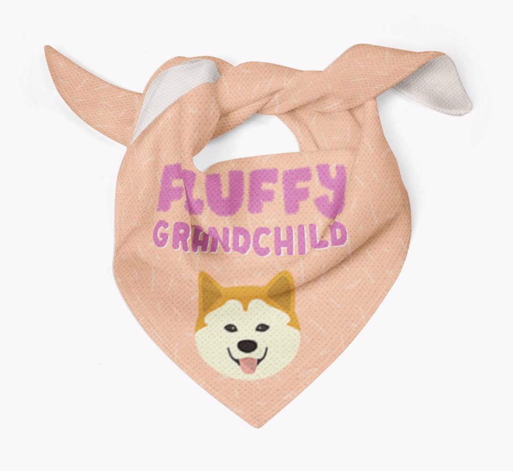 'Fluffy Grandchild' Bandana for your {breedFullName}