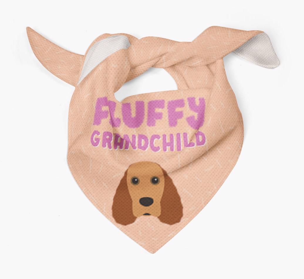 'Fluffy Grandchild' Bandana for your {breedFullName}