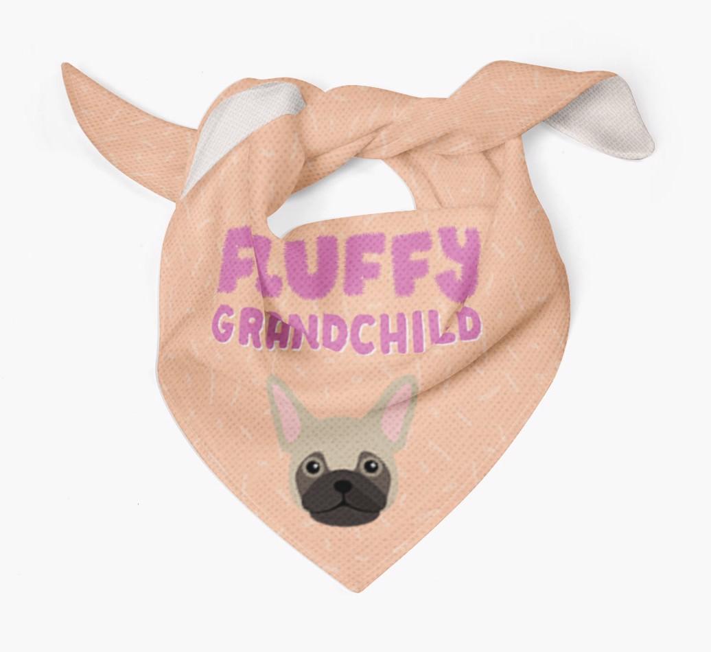 'Fluffy Grandchild' Bandana for your {breedFullName}