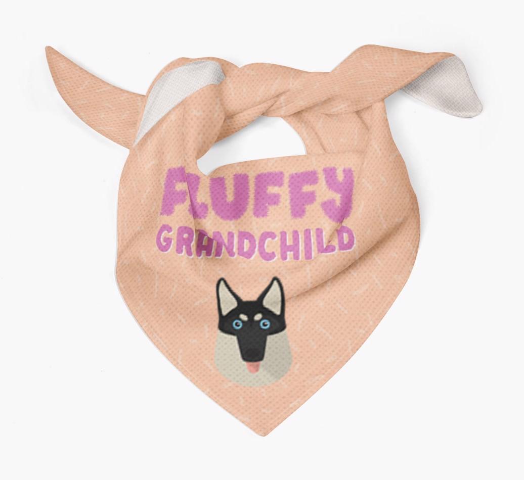 'Fluffy Grandchild' Bandana for your {breedFullName}