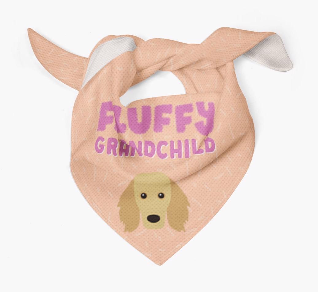 'Fluffy Grandchild' Bandana for your {breedFullName}