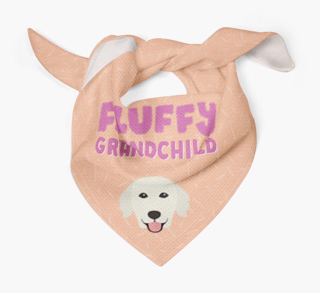 'Fluffy Grandchild' Bandana for your {breedFullName}