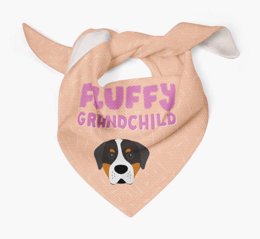 'Fluffy Grandchild' Bandana for your {breedFullName}