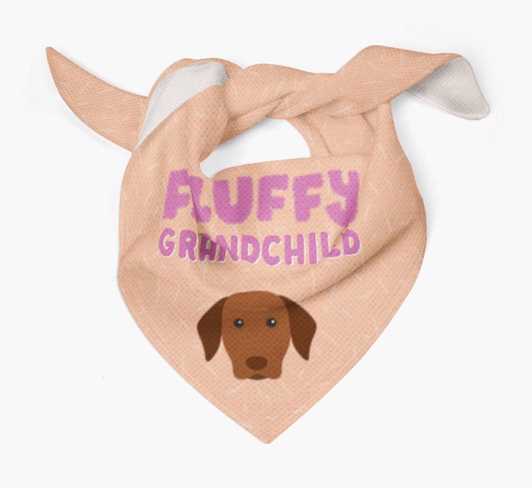 'Fluffy Grandchild' Bandana for your {breedFullName}