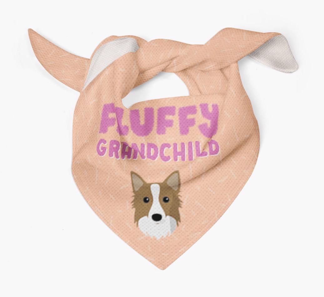 'Fluffy Grandchild' Bandana for your {breedFullName}