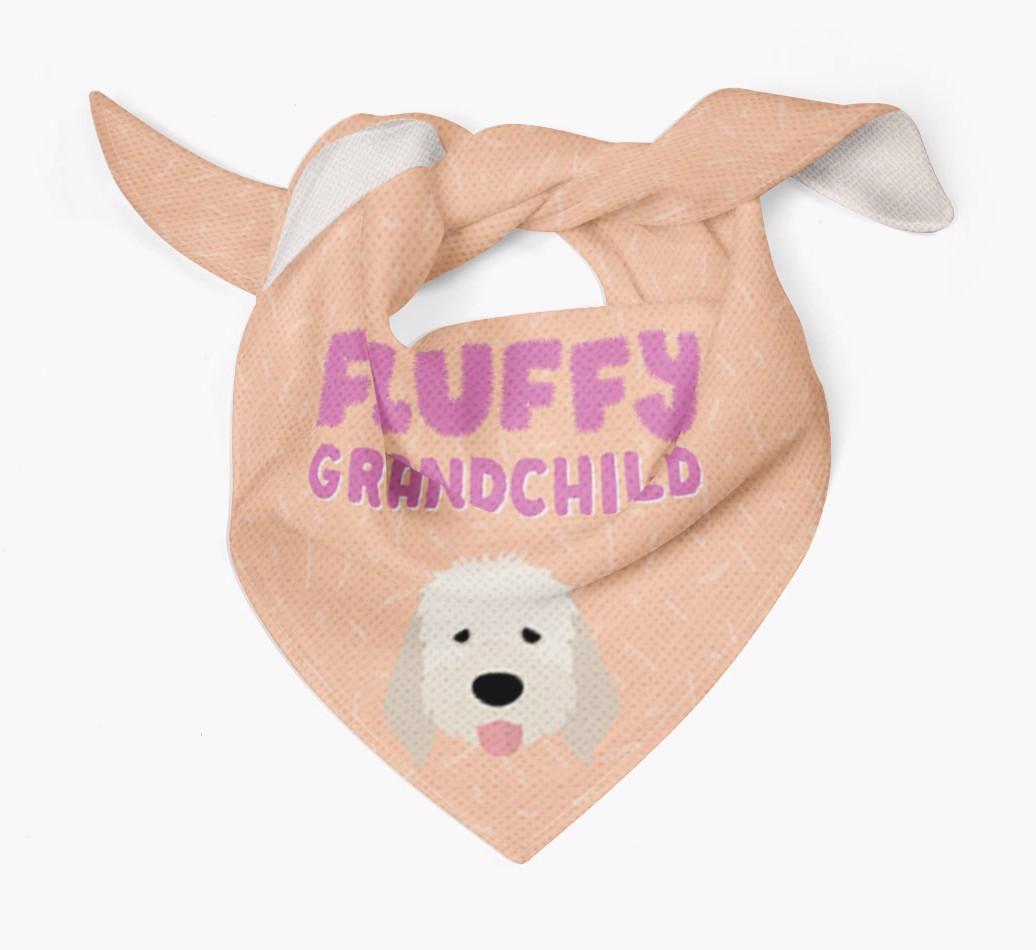 'Fluffy Grandchild' Bandana for your {breedFullName}