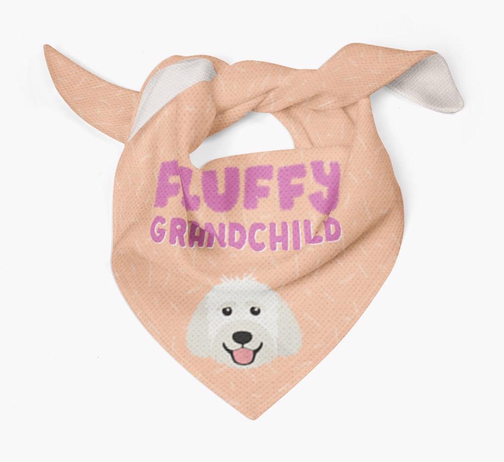 'Fluffy Grandchild' Bandana for your {breedFullName}