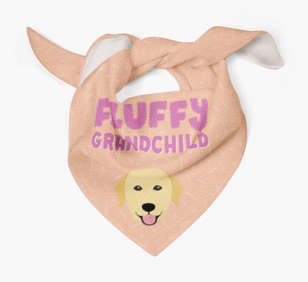 'Fluffy Grandchild' Bandana for your {breedFullName}