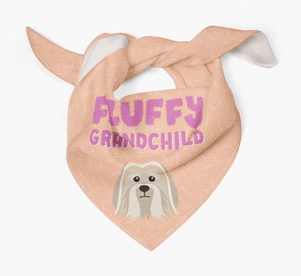 'Fluffy Grandchild' Bandana for your {breedFullName}