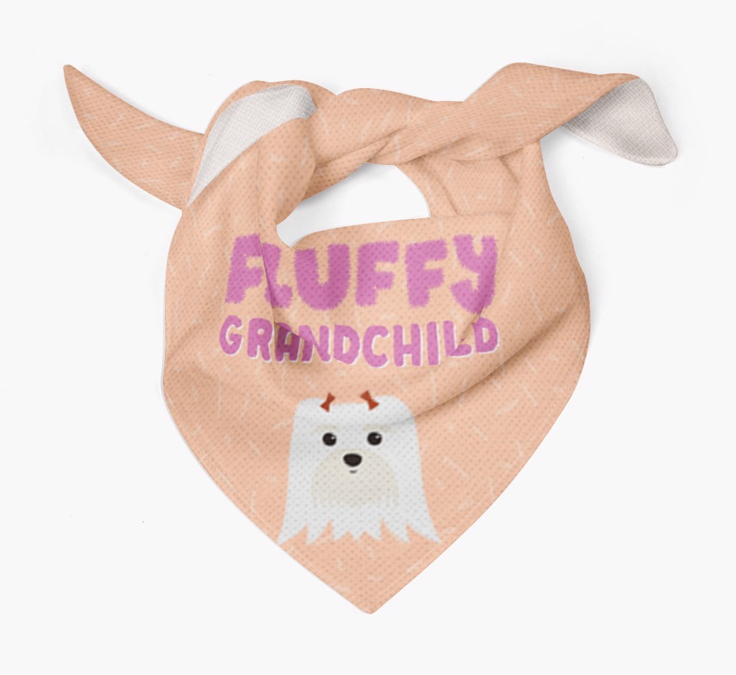 'Fluffy Grandchild' Bandana for your {breedFullName}