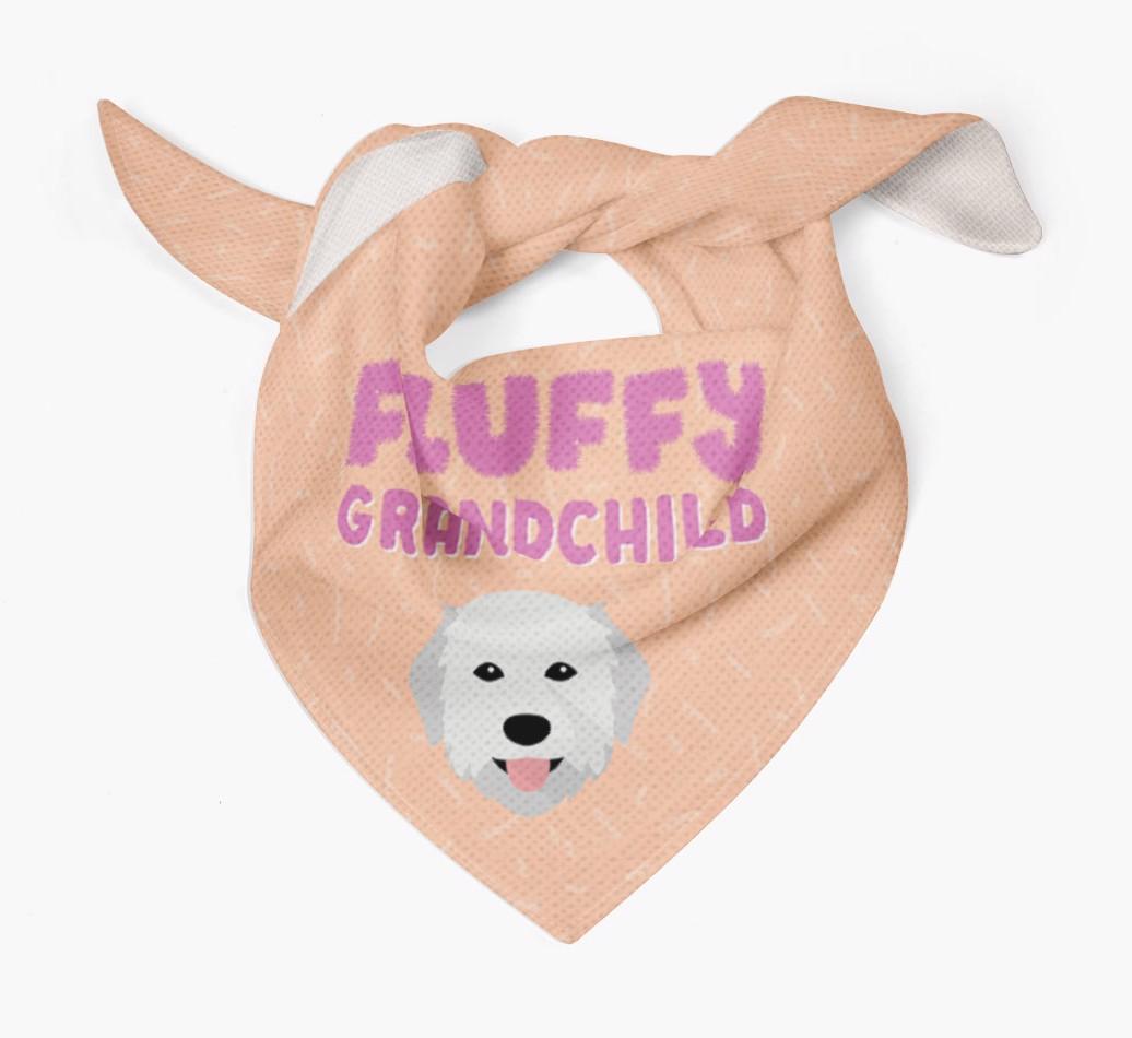 'Fluffy Grandchild' Bandana for your {breedFullName}