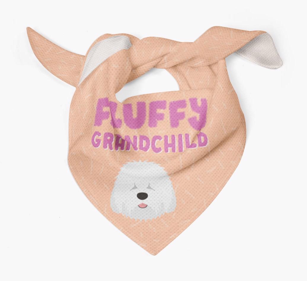'Fluffy Grandchild' Bandana for your {breedFullName}