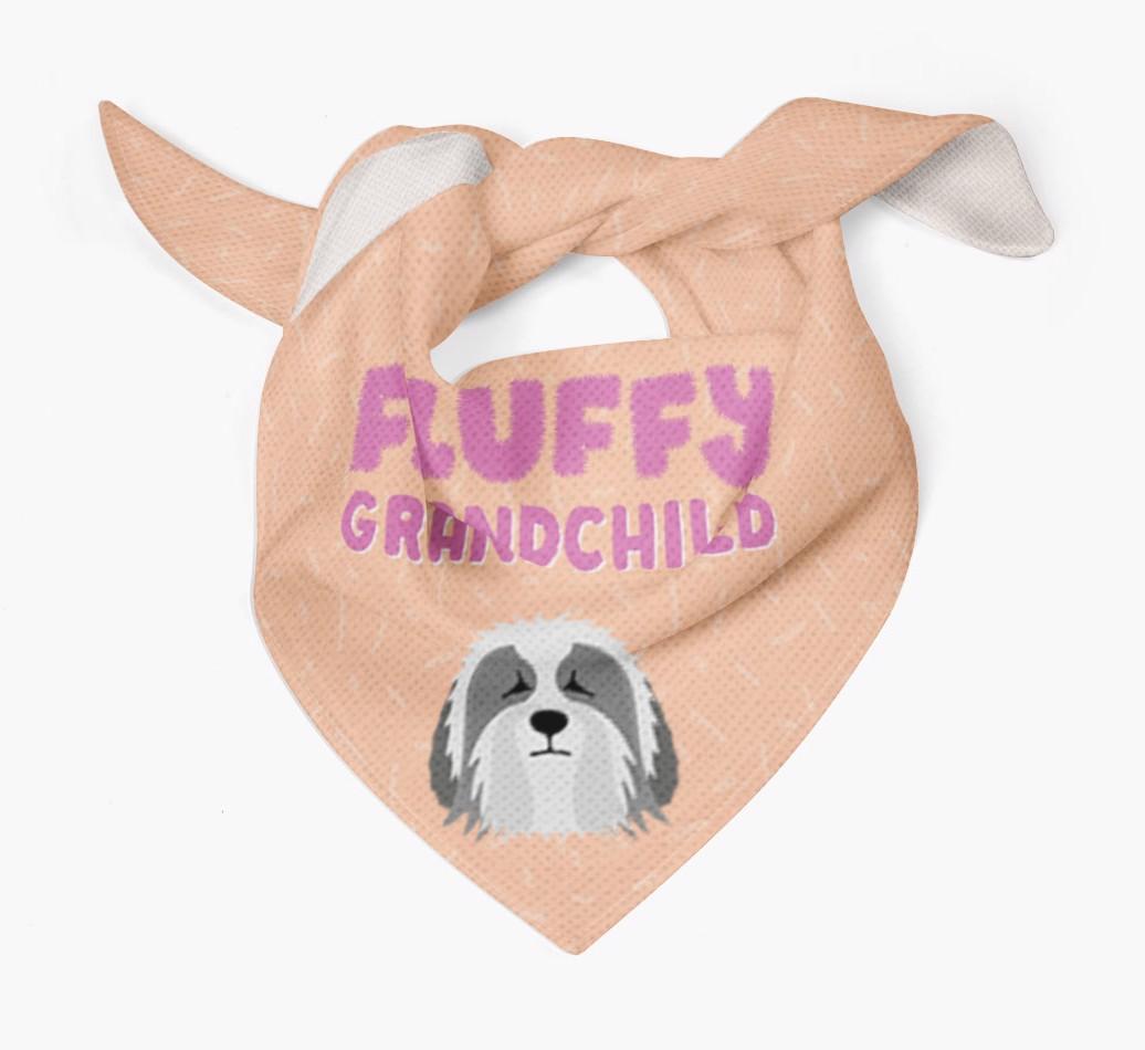 'Fluffy Grandchild' Bandana for your {breedFullName}