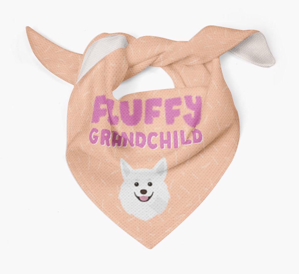 'Fluffy Grandchild' Bandana for your {breedFullName}