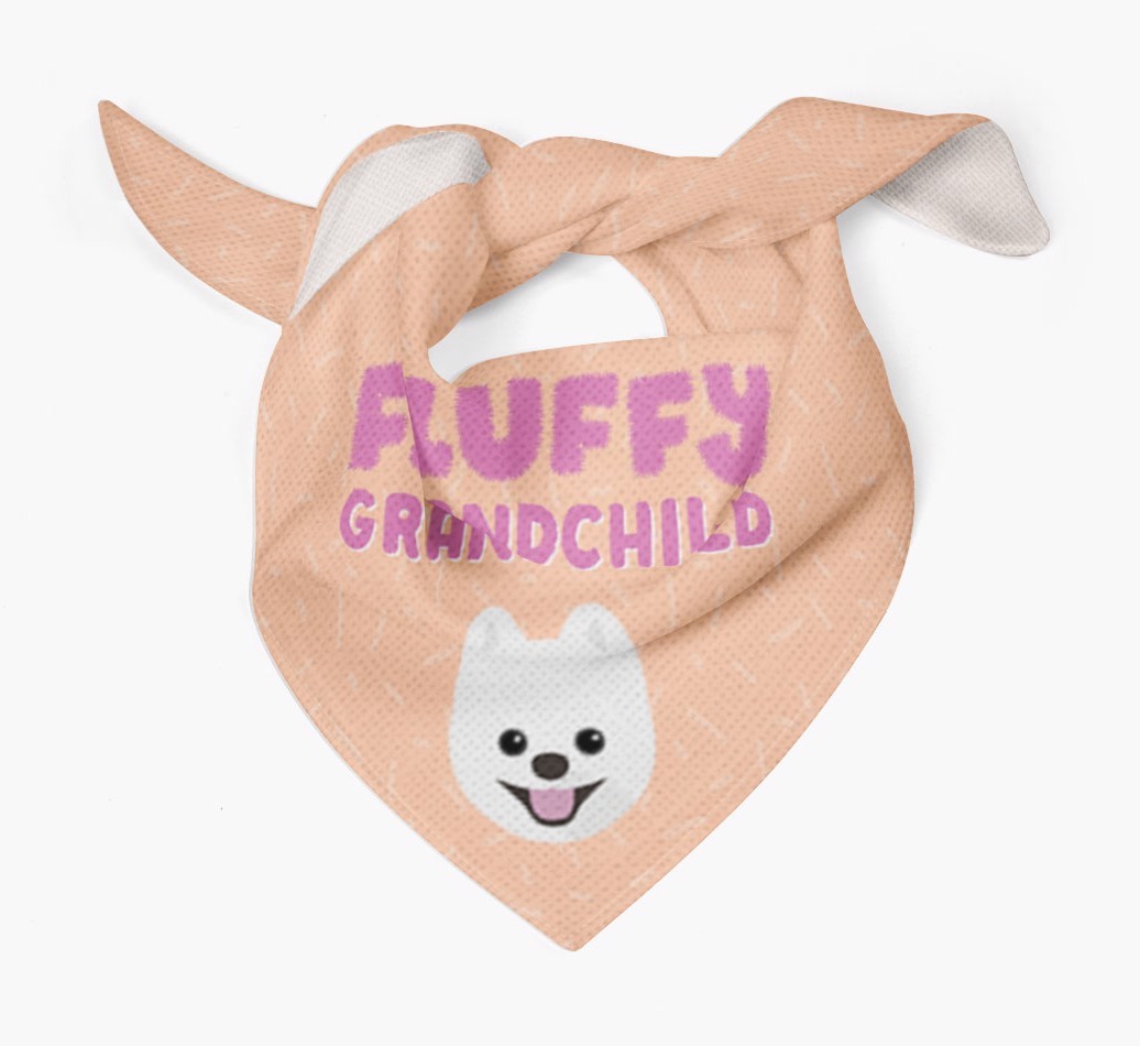 'Fluffy Grandchild' Bandana for your {breedFullName}