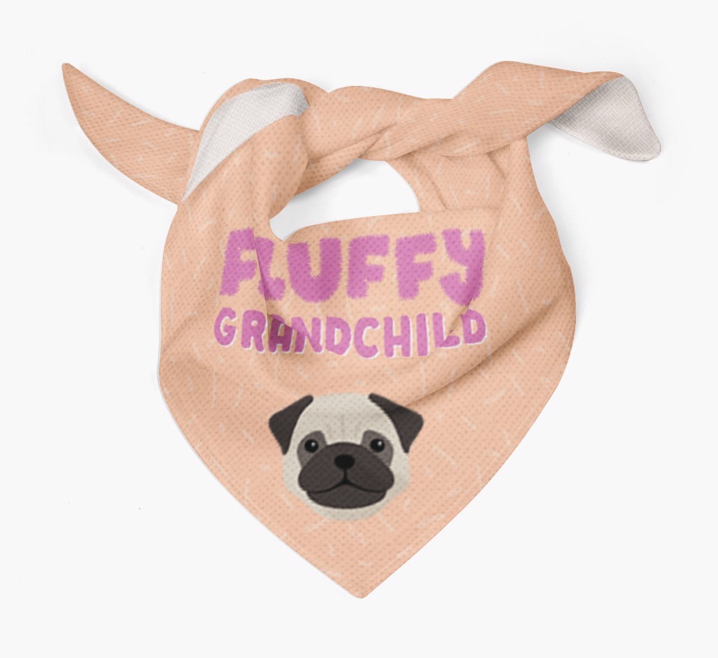'Fluffy Grandchild' Bandana for your {breedFullName}