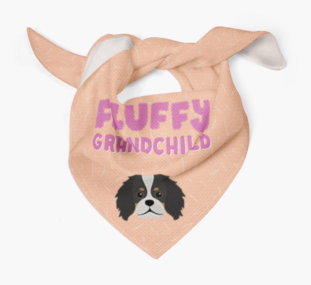'Fluffy Grandchild' Bandana for your {breedFullName}