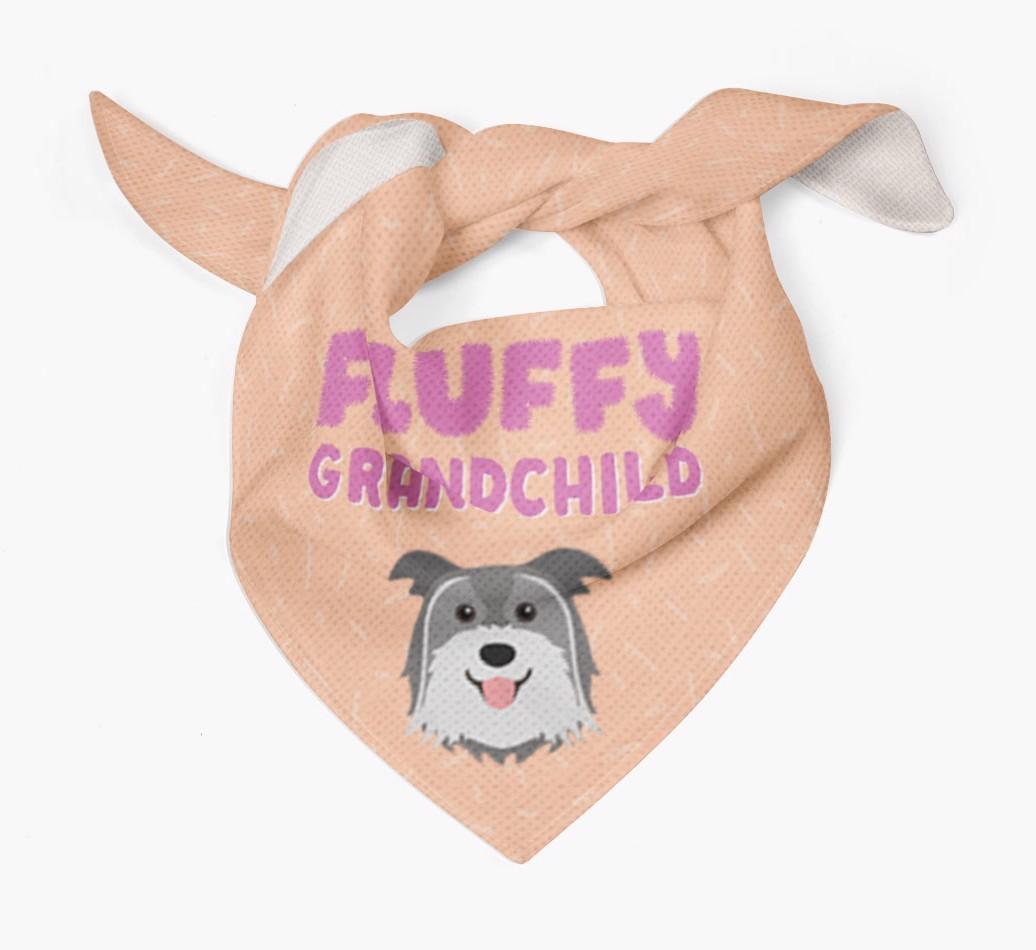 'Fluffy Grandchild' Bandana for your {breedFullName}