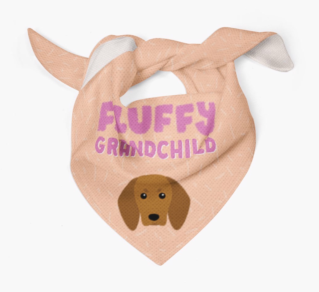 'Fluffy Grandchild' Bandana for your {breedFullName}