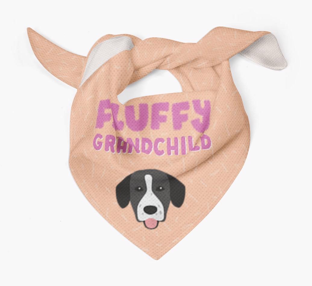 'Fluffy Grandchild' Bandana for your {breedFullName}