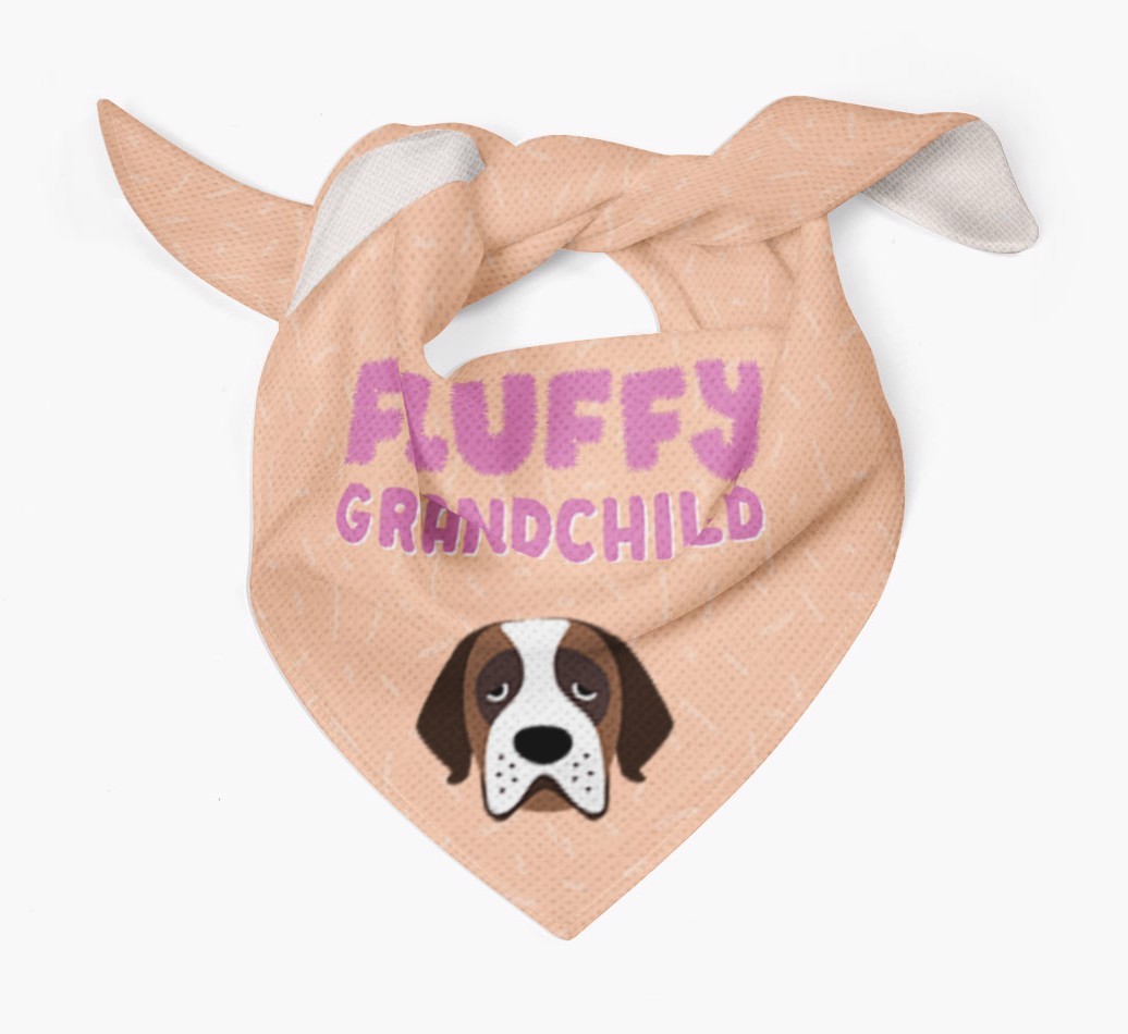 'Fluffy Grandchild' Bandana for your {breedFullName}
