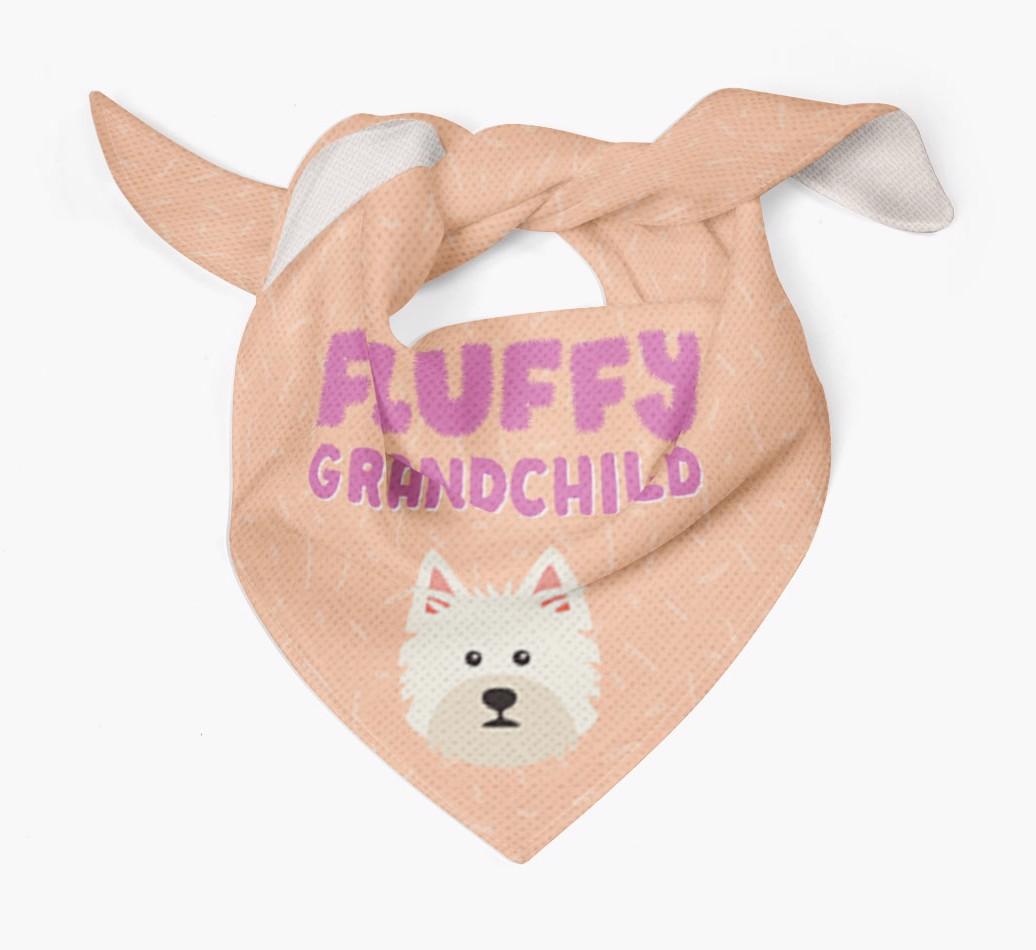 'Fluffy Grandchild' Bandana for your {breedFullName}