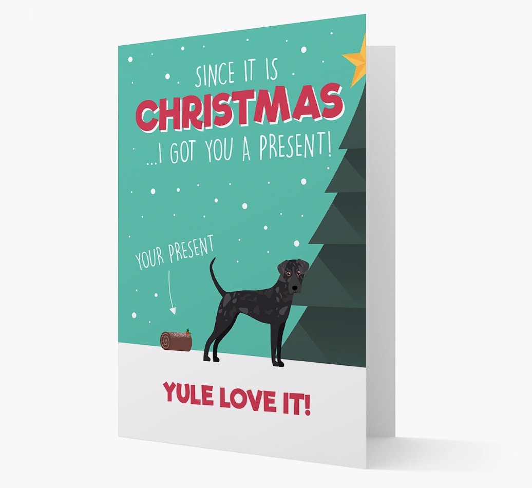 'Yule Love It' - Personalized {breedFullName} Christmas Card