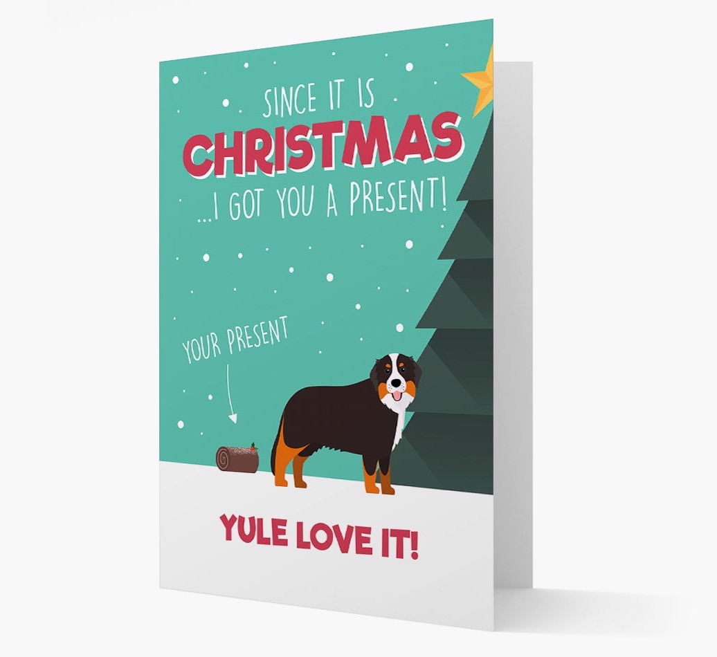 'Yule Love It' - Personalised {breedFullName} Christmas Card
