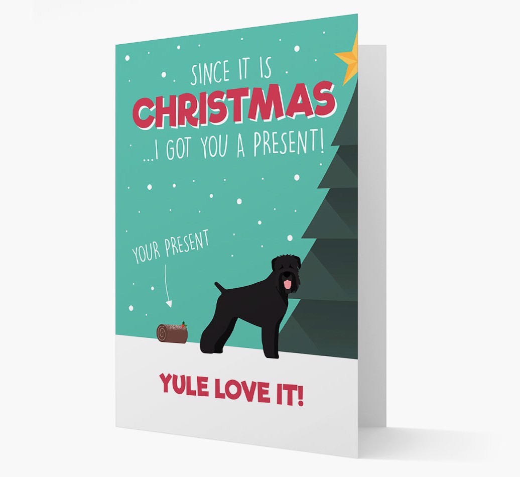 'Yule Love It' - Personalized {breedFullName} Christmas Card