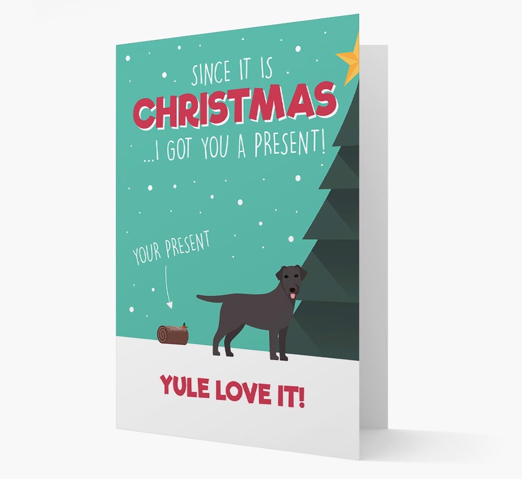 'Yule Love It' - Personalized {breedFullName} Christmas Card