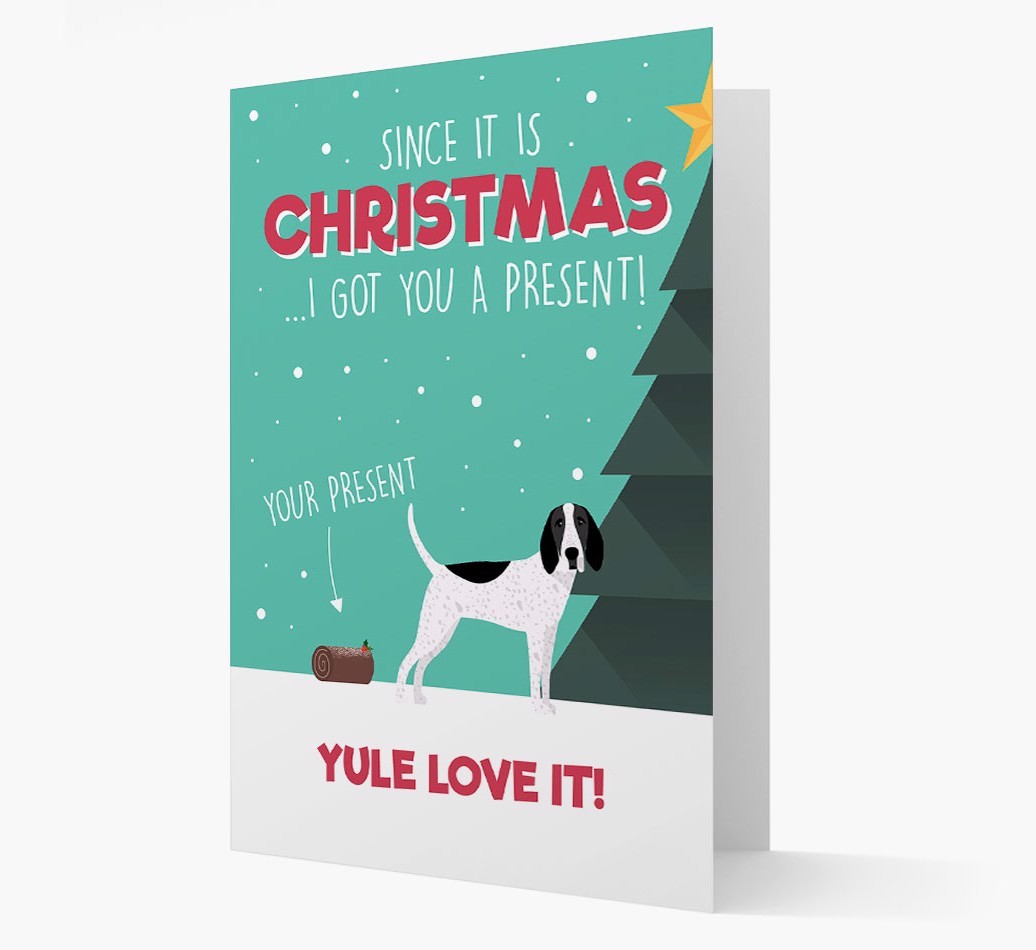 'Yule Love It' - Personalised {breedFullName} Christmas Card