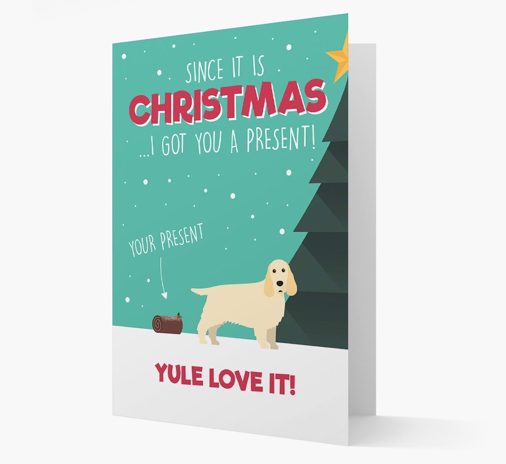 'Yule Love It' - Personalised {breedFullName} Christmas Card